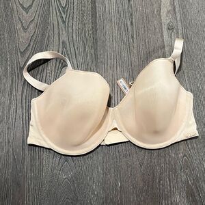 NWT Skims Weightless Demi Bra Underwire Lined Cups Wide Wing Sand Size 40DD